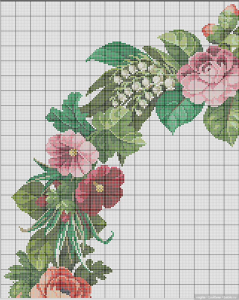 Сегодня много роз — Вышивка крестиком (фото 2)