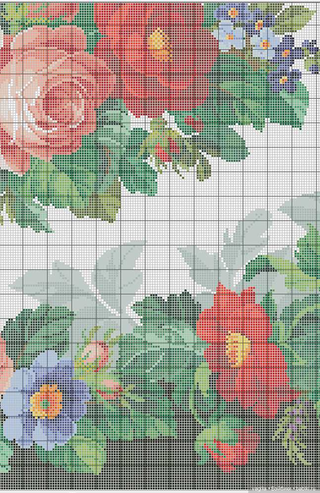 Сегодня много роз — Вышивка крестиком