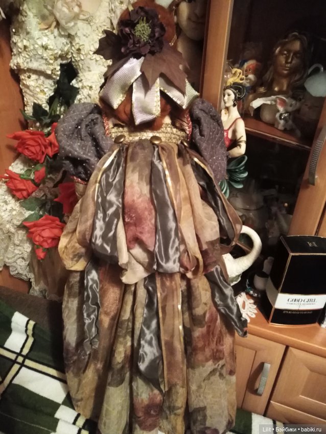 Девушка эпохи Ренессанса — Авторские текстильные куклы: Вальдорфские (фото 7)