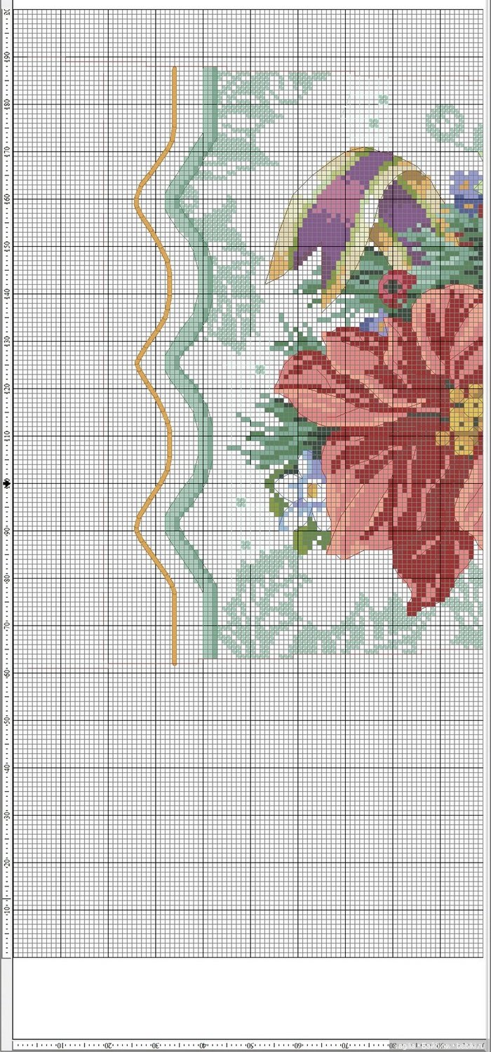 Новогодние схемки для вышивальщиц