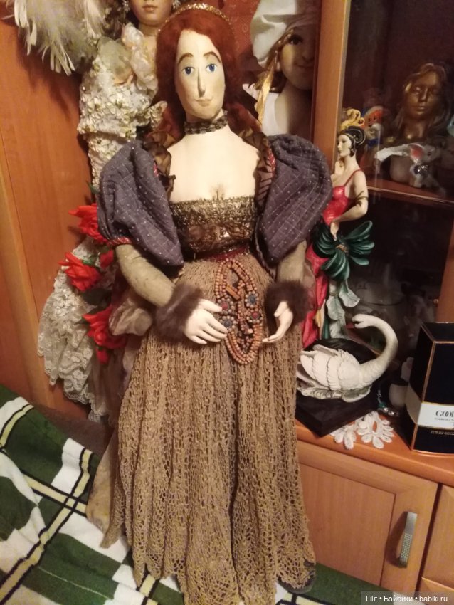 Девушка эпохи Ренессанса — Авторские текстильные куклы: Вальдорфские