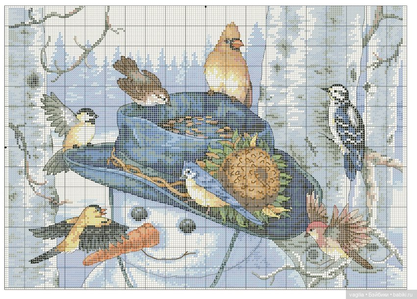 Рождество крестиком — Схемы вышивки крестом: фото узоров