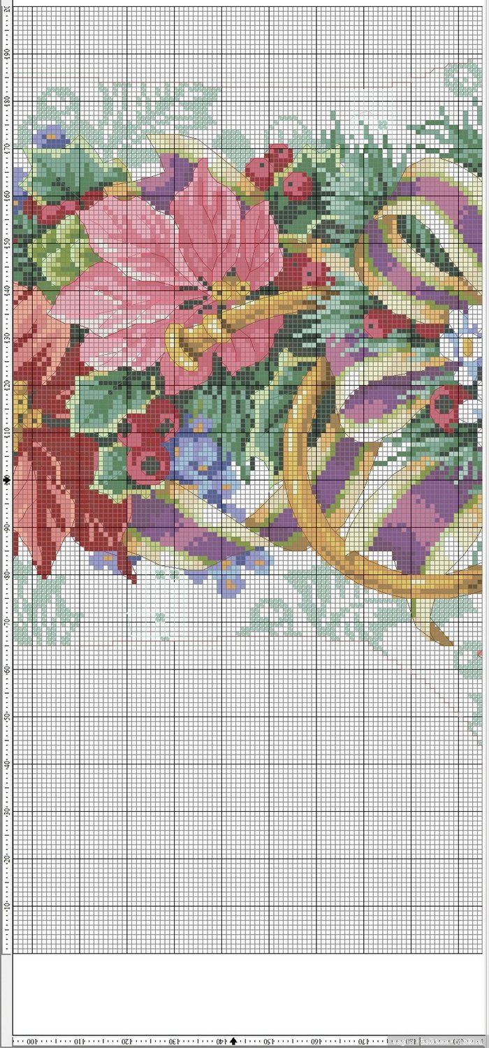 Новогодние схемки для вышивальщиц