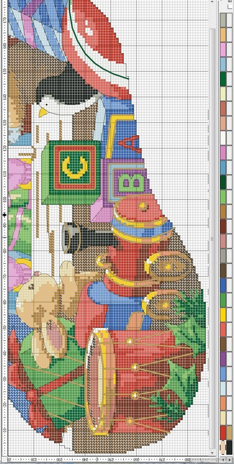 Сапожки для подарков к рождеству (фото 10)