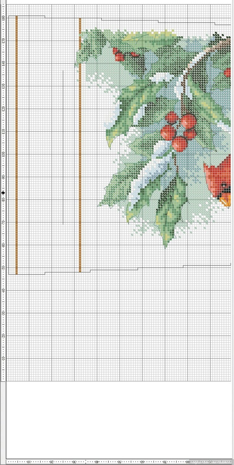 Рождество крестиком — Схемы вышивки крестом: фото узоров