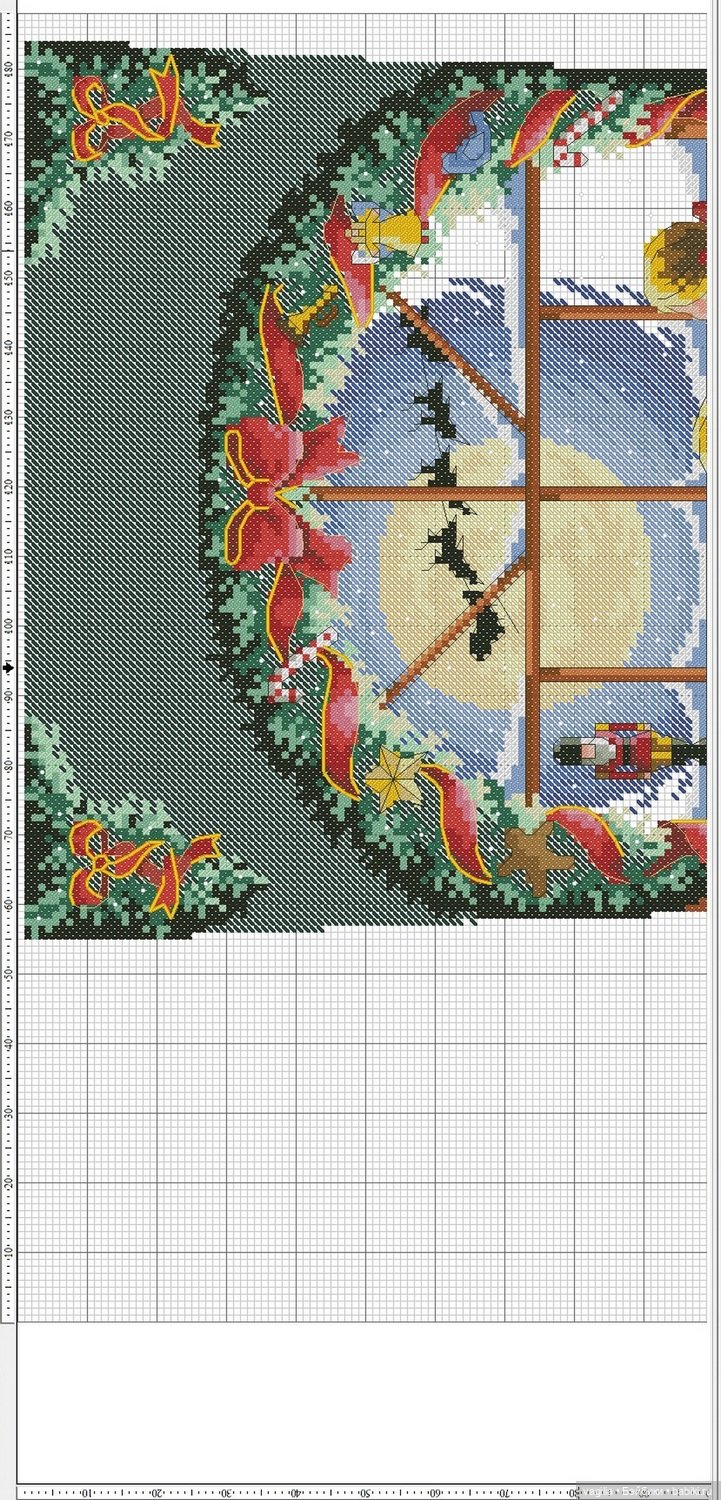 Новогодние схемки для вышивальщиц (фото 7)