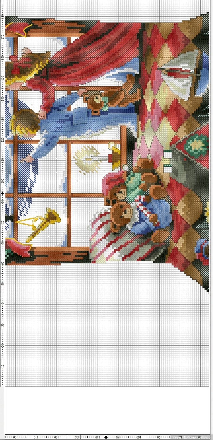 Новогодние схемки для вышивальщиц (фото 8)