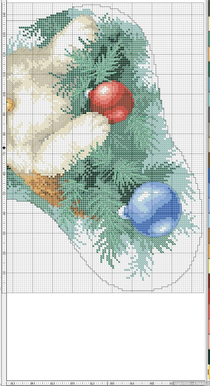 Рождество крестиком — Схемы вышивки крестом: фото узоров