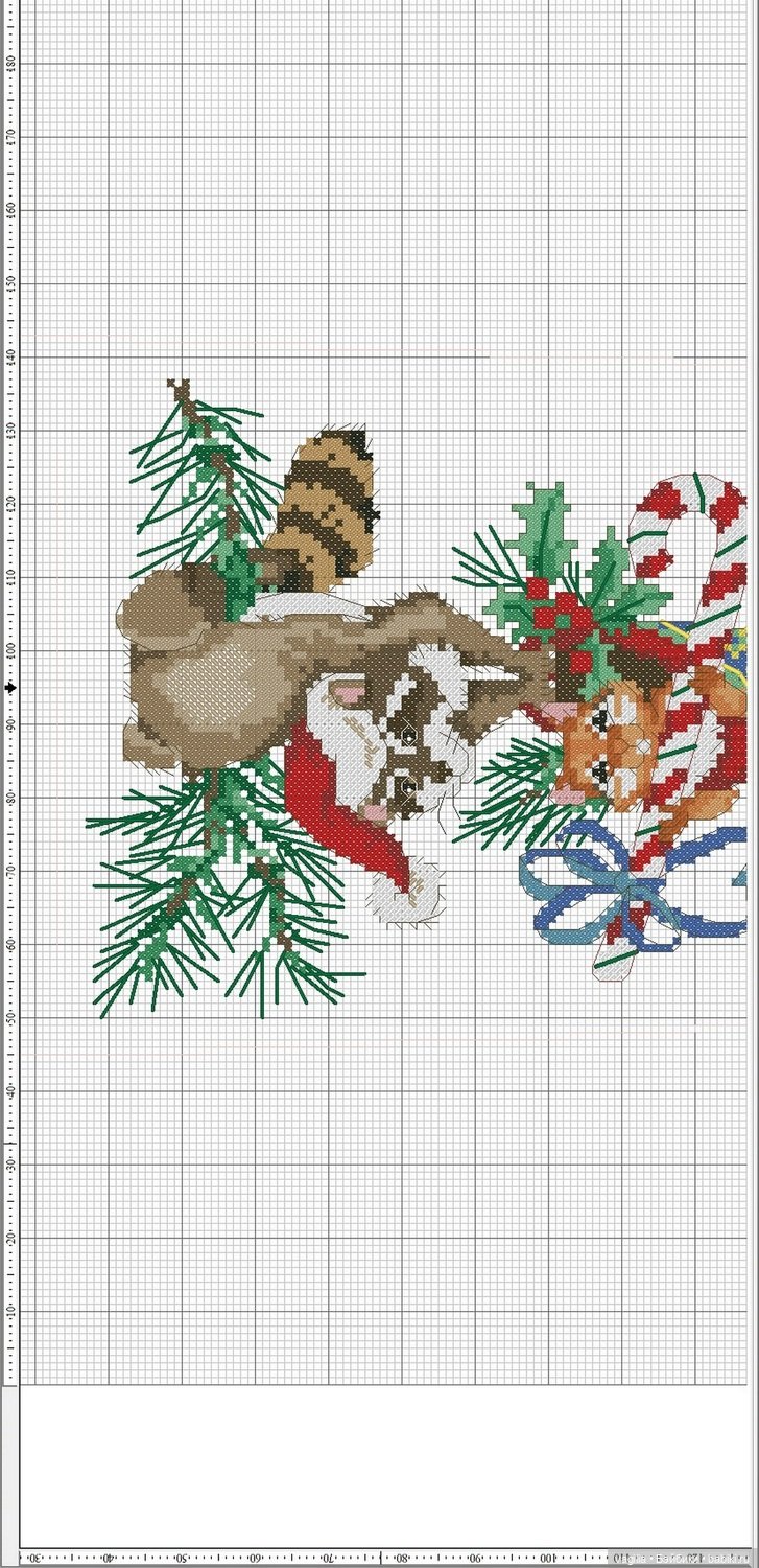 Новогодние схемки для вышивальщиц (фото 2)