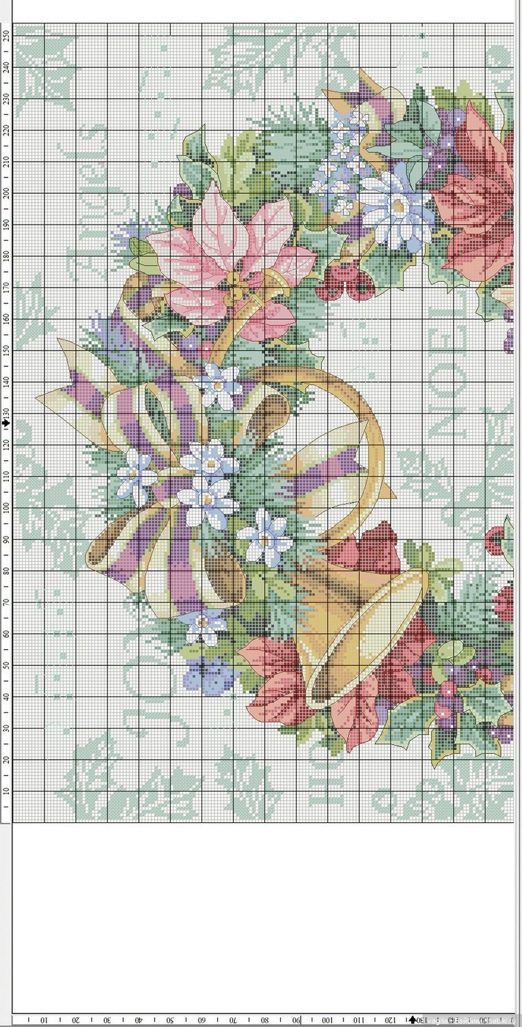 Схемы к рождеству — Схемы вышивки крестом: фото узоров