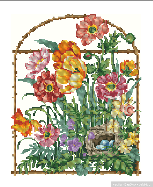 Симпатичный триптих с птичками