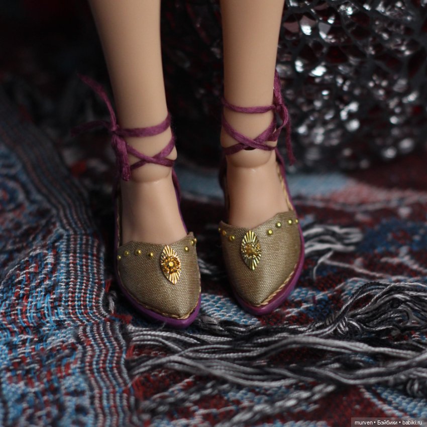 Шахерезада-Жасмин ( авторская шарнирная кукла из серии Fables Murvenart ) (фото 2)