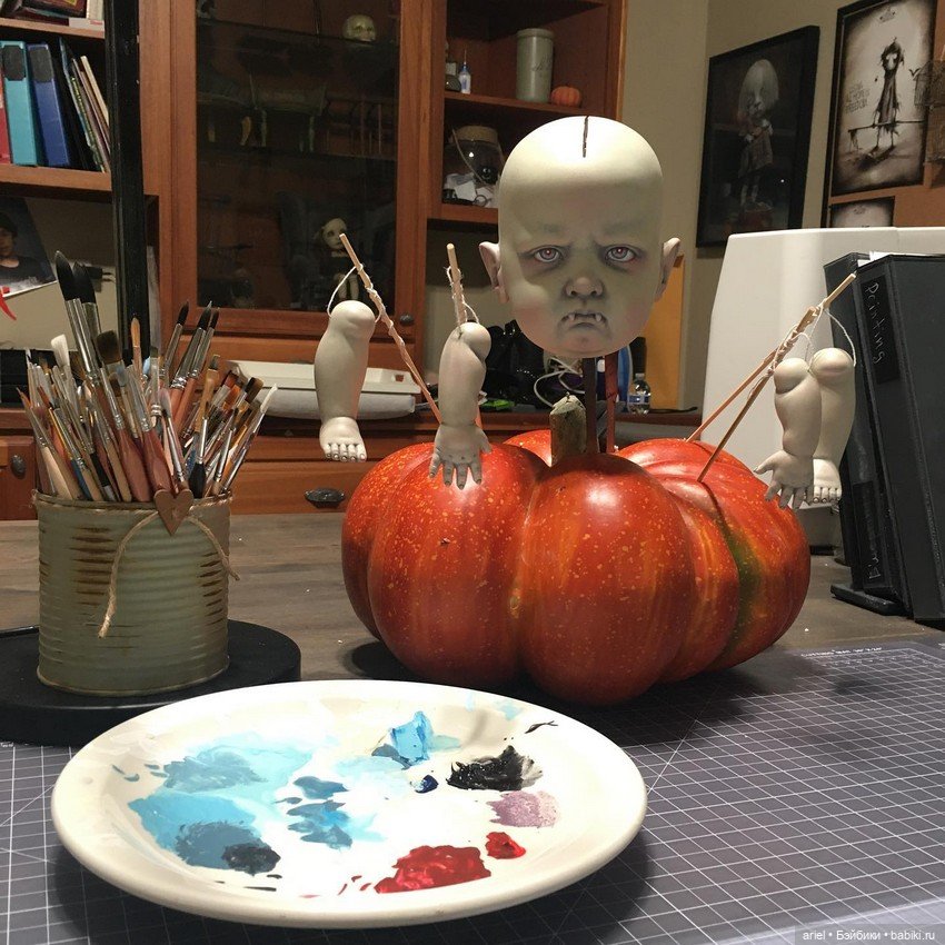 Мрачные куклы от Veronika Lozovaya