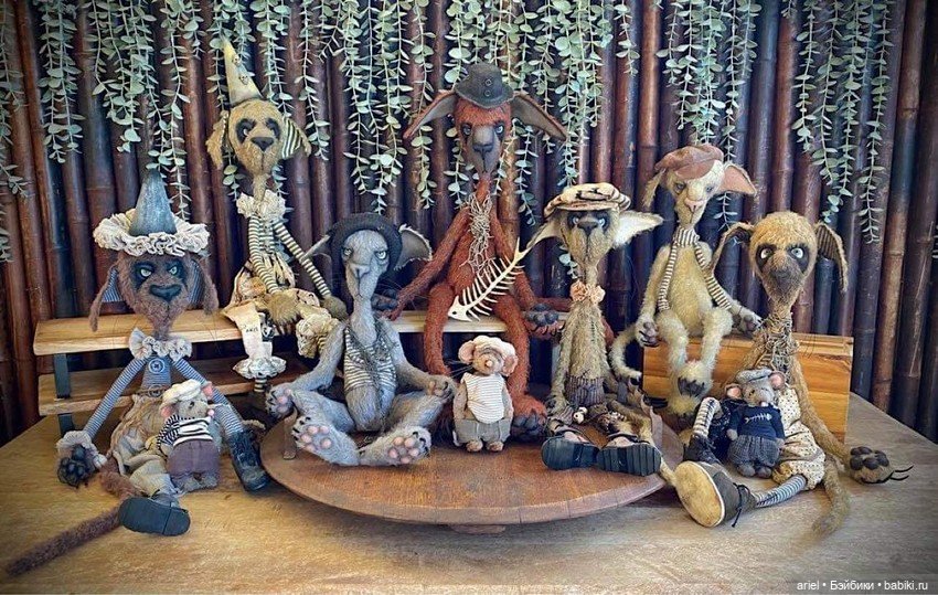 Мрачные куклы от Veronika Lozovaya (фото 10)