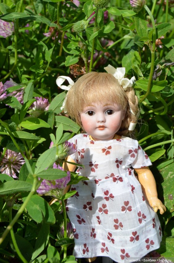 Лето с малышкой Kestner — Антикварные куклы Kestner (Кестнер) JDK: Хильда (фото 6)