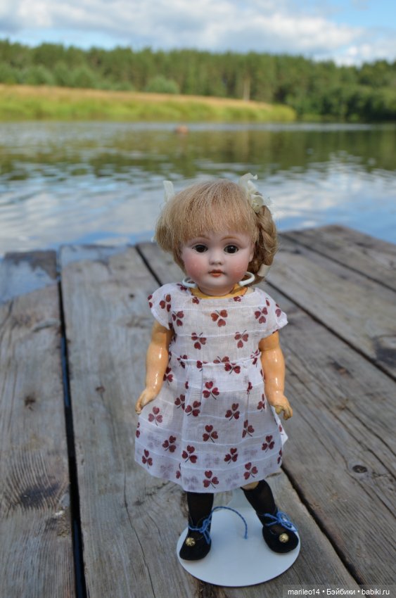 Лето с малышкой Kestner — Антикварные куклы Kestner (Кестнер) JDK: Хильда (фото 8)