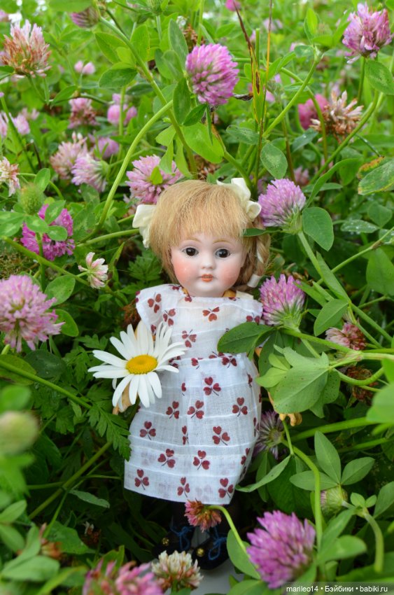 Лето с малышкой Kestner — Антикварные куклы Kestner (Кестнер) JDK: Хильда (фото 4)