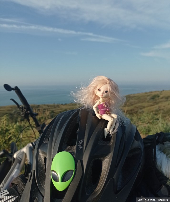 Roroша в velo tour de Taman