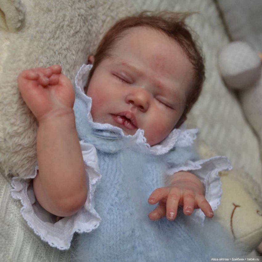 Маленькая Зори. Кукла реборн Анны Морозовой (фото 9)