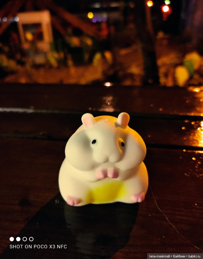 Прогулка в парке хомяка Васи