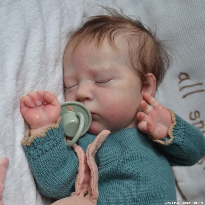 Мия от Ирины Капланской моя версия куклы реборн. Кукла реборн Анны Морозовой (фото 4)