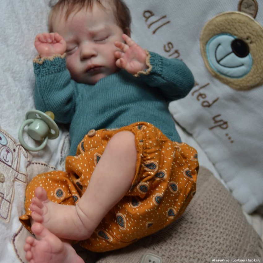 Мия от Ирины Капланской моя версия куклы реборн. Кукла реборн Анны Морозовой (фото 3)