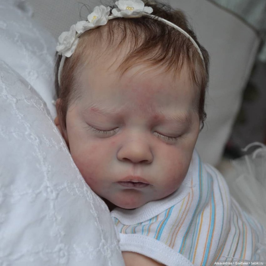 Мия от Ирины Капланской моя версия куклы реборн. Кукла реборн Анны Морозовой