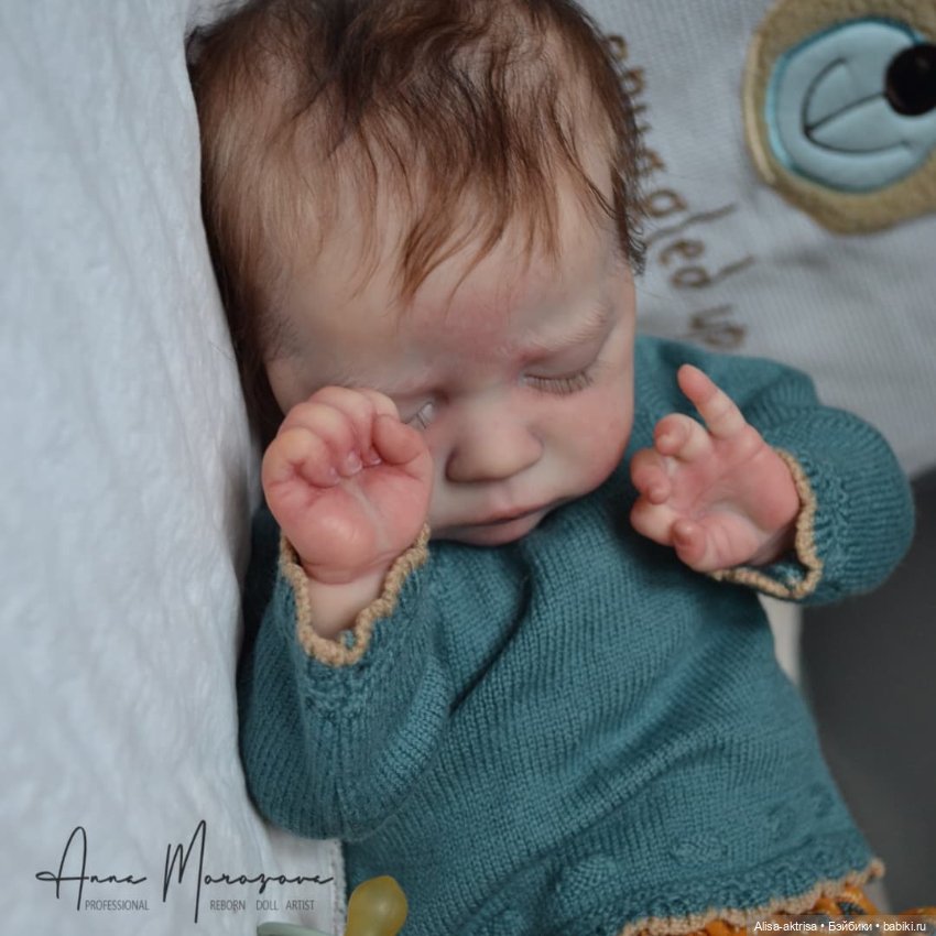 Мия от Ирины Капланской моя версия куклы реборн. Кукла реборн Анны Морозовой (фото 5)