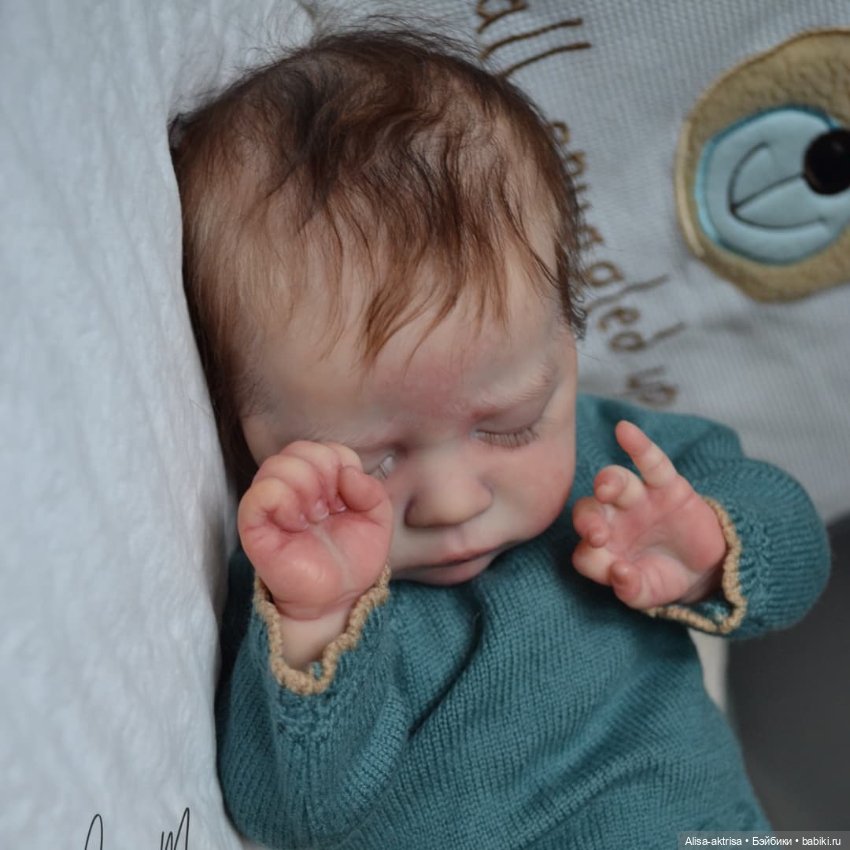 Мия от Ирины Капланской моя версия куклы реборн. Кукла реборн Анны Морозовой (фото 2)