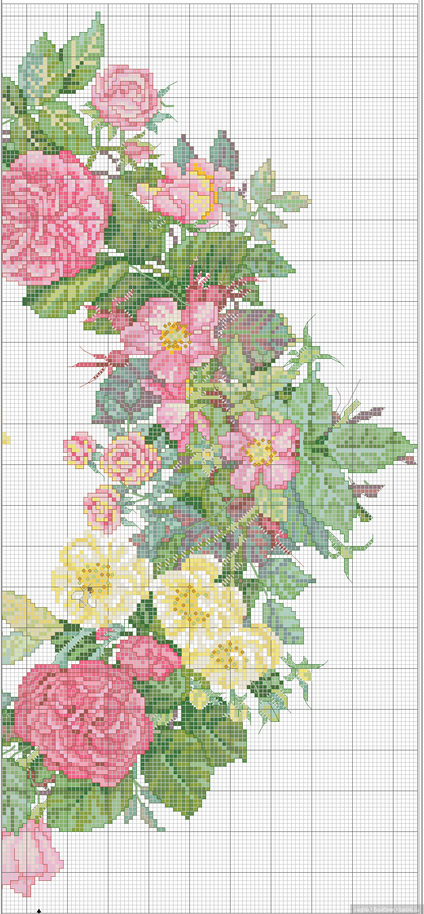 Сердечки — Схемы вышивки крестом: фото узоров