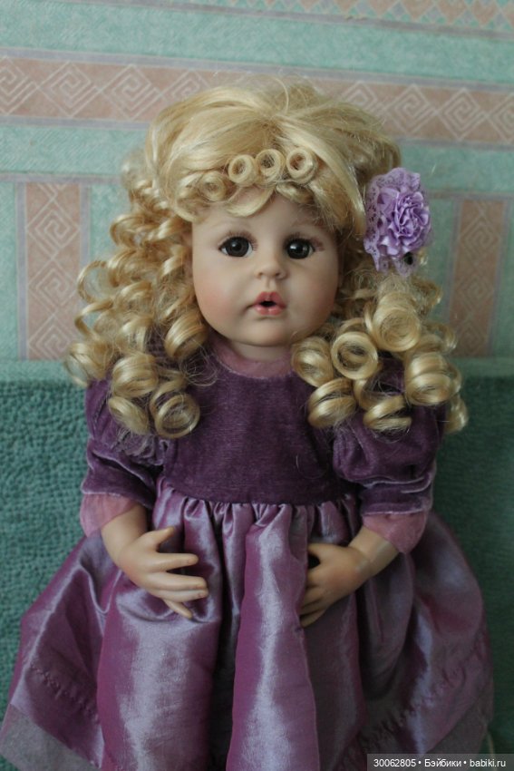 Моя кукла от Donna Rubert. Выбор парика (фото 10)