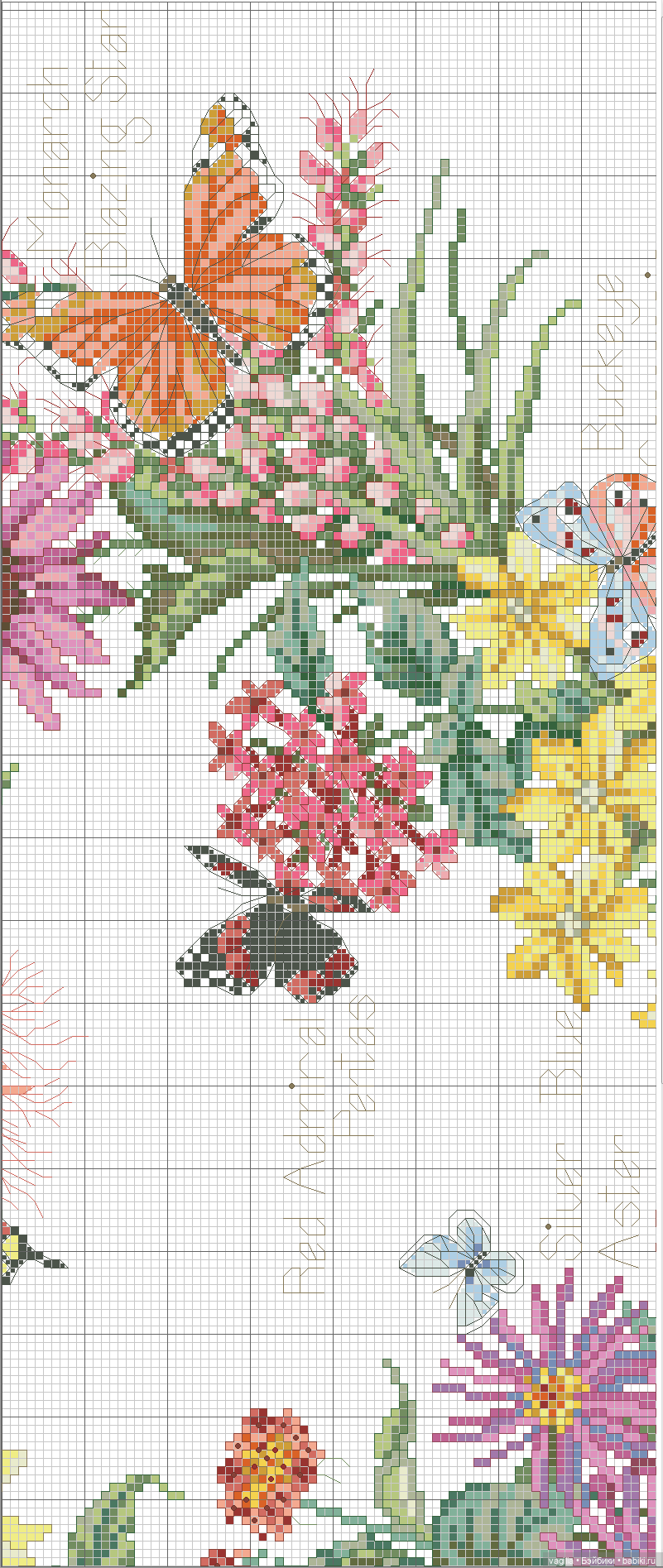 Сердечки — Схемы вышивки крестом: фото узоров (фото 6)