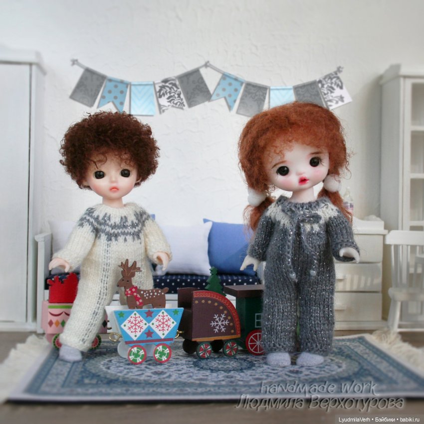 А я зимы, как чуда, жду — Куклы Baboliy (Баболи (фото 5)