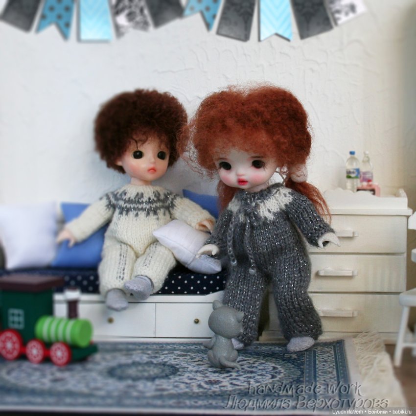 А я зимы, как чуда, жду — Куклы Baboliy (Баболи (фото 7)