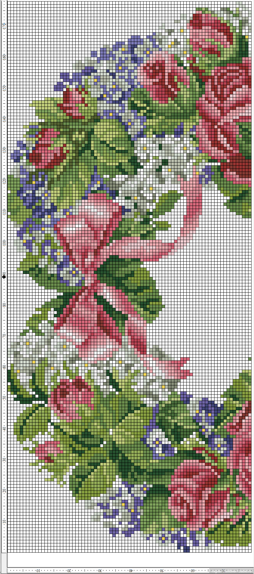 Сердечки — Схемы вышивки крестом: фото узоров (фото 10)