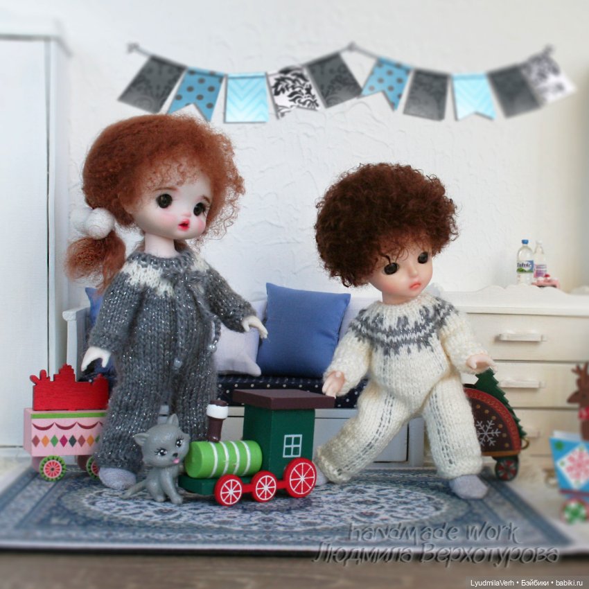 А я зимы, как чуда, жду — Куклы Baboliy (Баболи (фото 3)