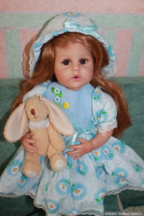 Моя кукла от Donna Rubert. Выбор парика