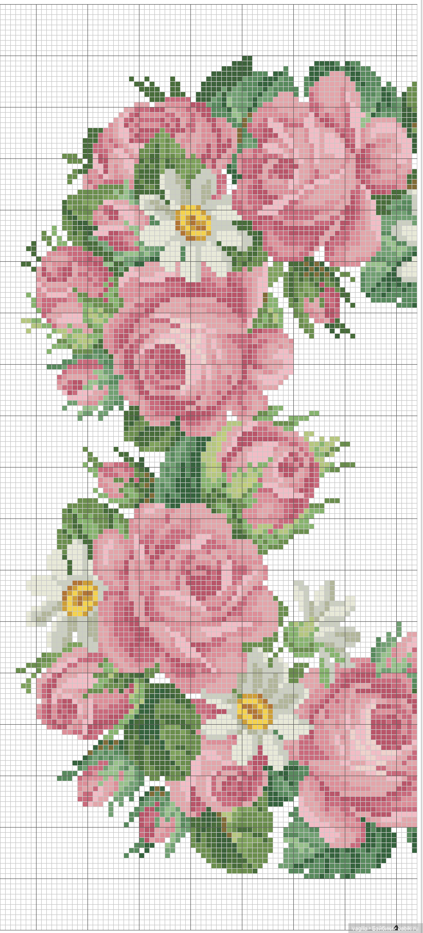 Сердечки — Схемы вышивки крестом: фото узоров