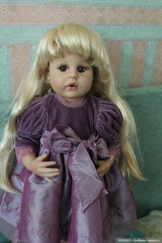 Моя кукла от Donna Rubert. Выбор парика (фото 4)