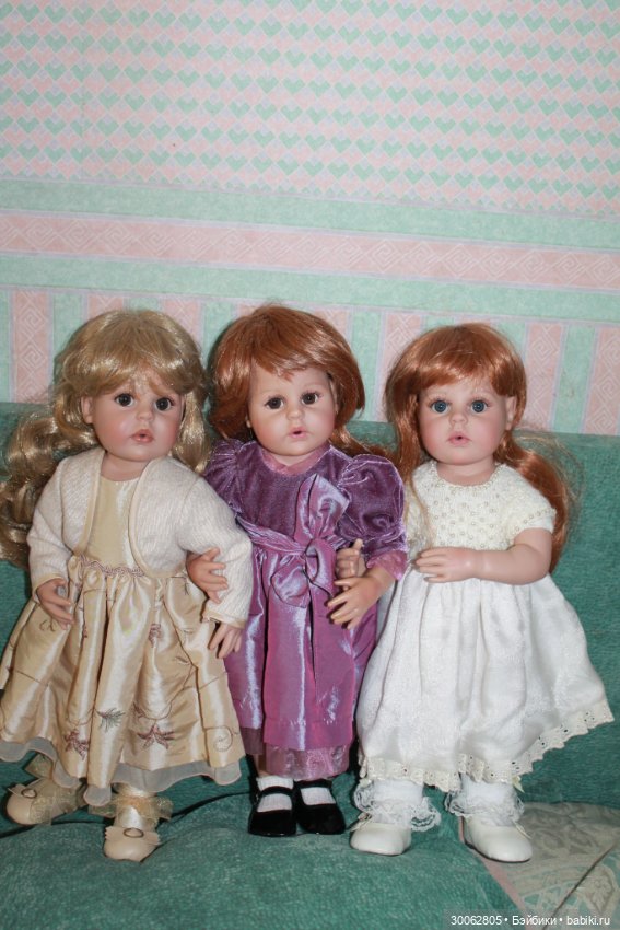 Моя кукла от Donna Rubert. Выбор парика