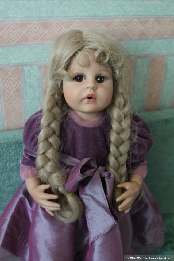 Моя кукла от Donna Rubert. Выбор парика (фото 2)