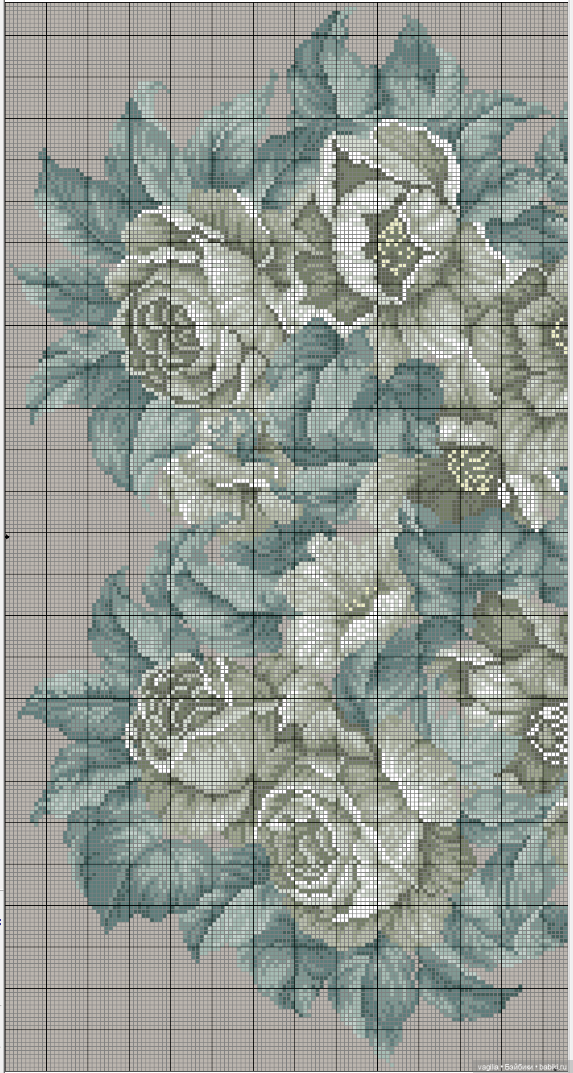 Сердечки — Схемы вышивки крестом: фото узоров