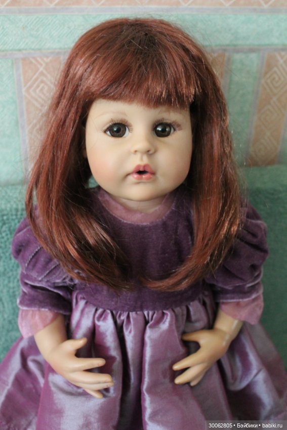 Моя кукла от Donna Rubert. Выбор парика (фото 8)