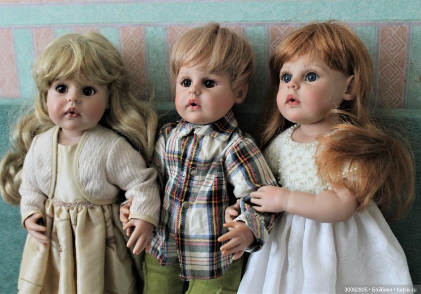 Моя кукла от Donna Rubert. Выбор парика