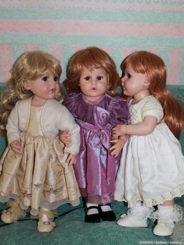 Моя кукла от Donna Rubert. Выбор парика