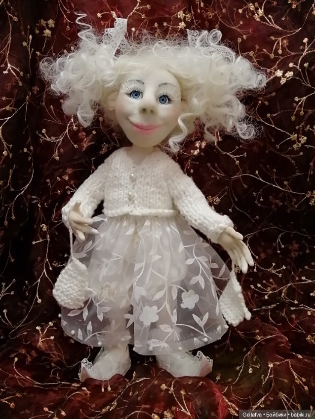 Апатамушта и К ч 21 — Куклы из капрона и чулочной техники: авторские игрушки