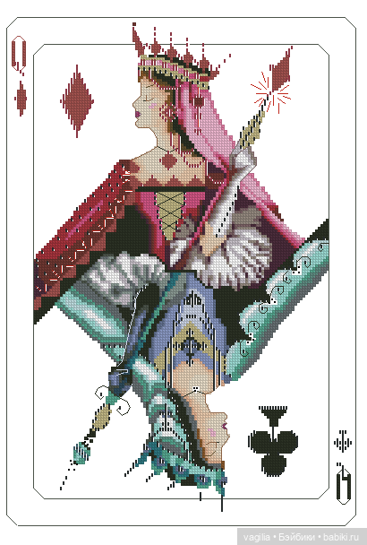 Дети и девушки — Схемы вышивки крестом: фото узоров