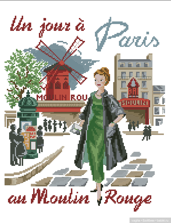 Дети и девушки — Схемы вышивки крестом: фото узоров