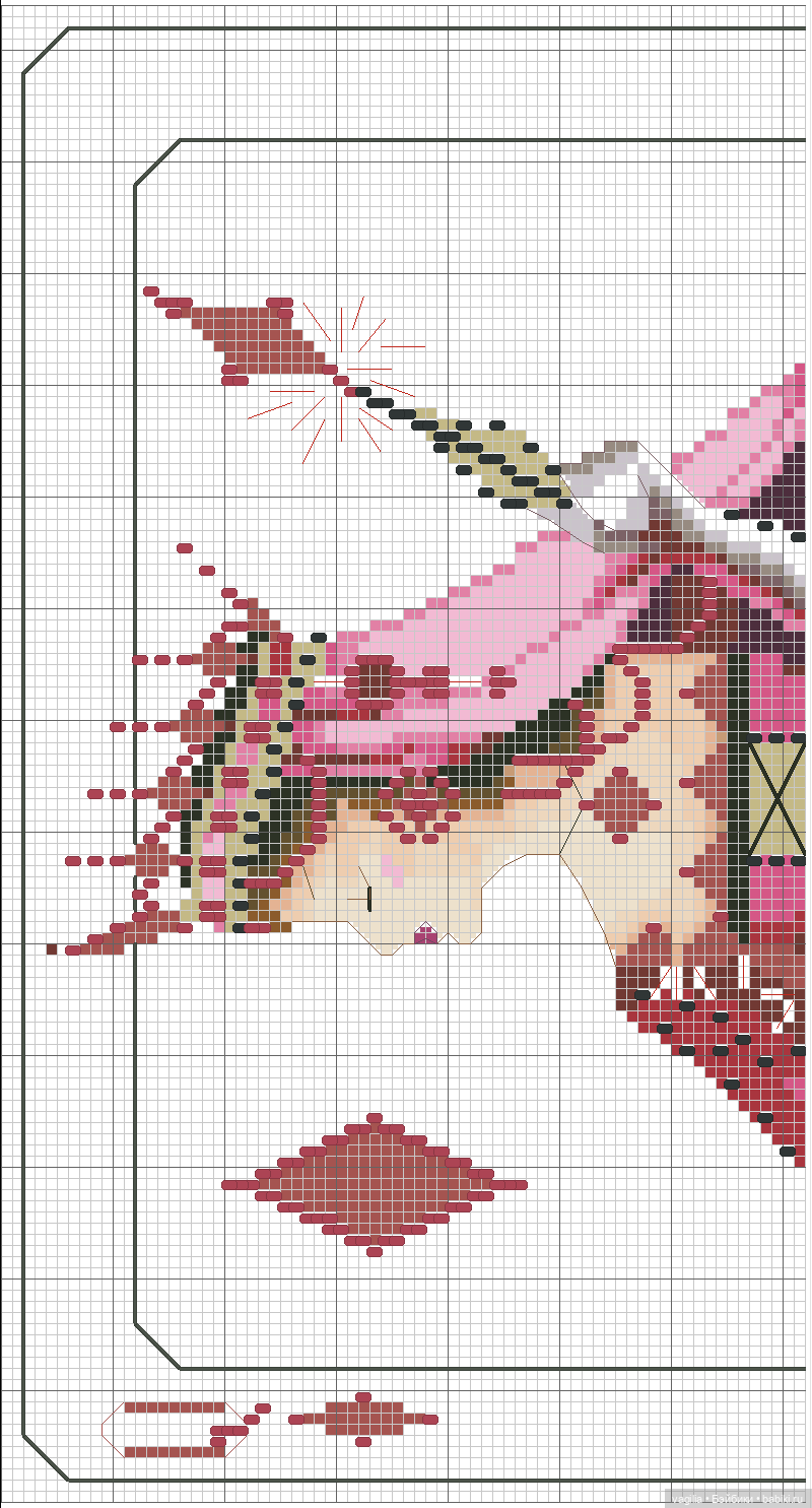 Дети и девушки — Схемы вышивки крестом: фото узоров