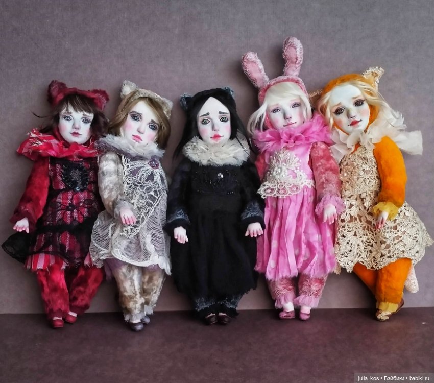 Новые Дольки — Авторские куклы Тедди